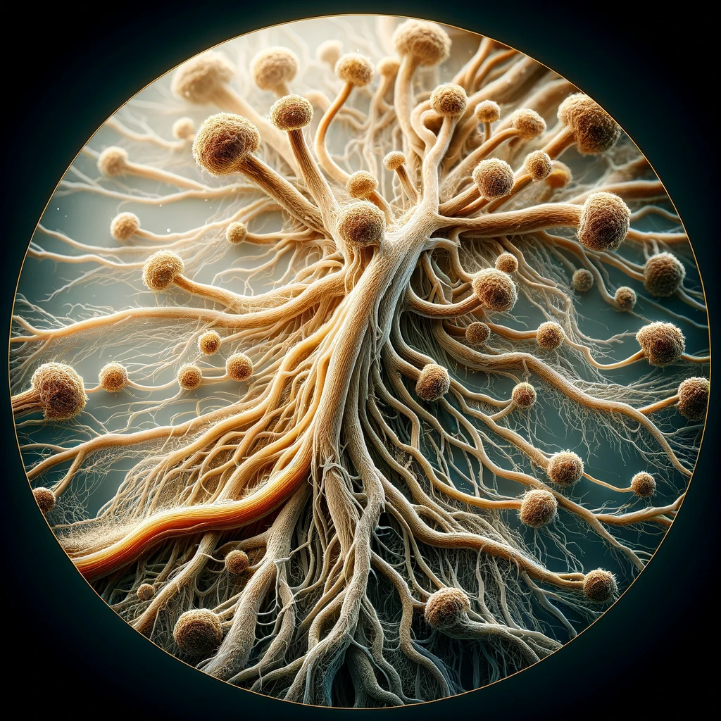 dall·e-2024-03-07-09.10.42---create-a-realistic-image-of-a-mycorrhizal-fungus-as-it-would-be-seen-under-a-microscope.-the-image-should-capture-the-intricate-details-of-the-mycorrh.jpg